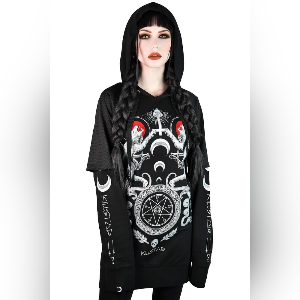 Killstar Varg Hooded Top - XS